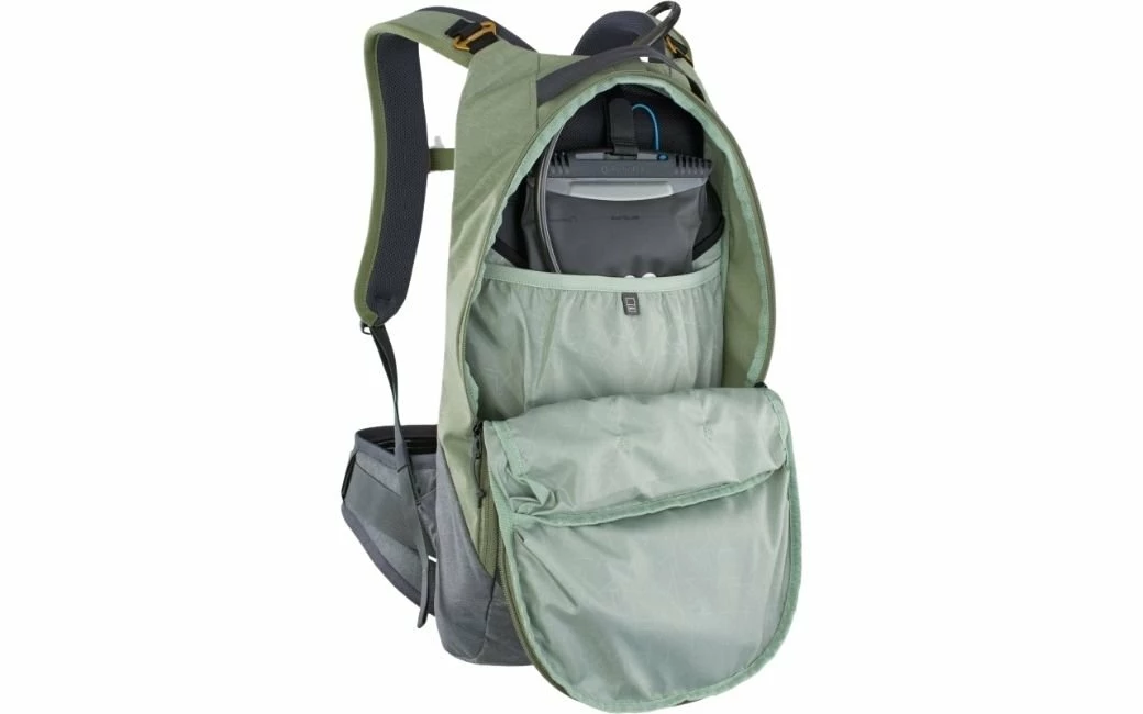 Sac à Dos Evoc Protector Trail Pro 10 Vert Olive - 2021 3 Sac à Dos Evoc Protector Trail Pro 10 Vert Olive - 2021 – Image 2
