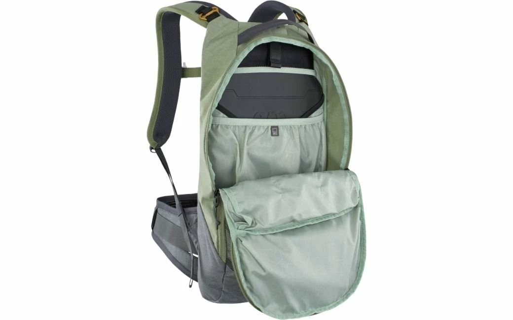 Sac à Dos Evoc Protector Trail Pro 10 Vert Olive - 2021 2 Sac à Dos Evoc Protector Trail Pro 10 Vert Olive - 2021