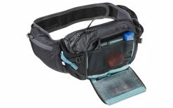 Sacoche Banane EVOC HipPack Pro 3L / Poche à Eau 1.5L Rouge -Cassette Vélo importe magasin sacoche banane evoc hippack pro 3l poche a eau 15l rouge 2