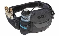 Sacoche Banane EVOC HipPack Pro 3L / Poche à Eau 1.5L Rouge -Cassette Vélo importe magasin sacoche banane evoc hippack pro 3l poche a eau 15l rouge 3